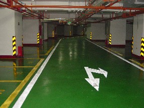 車庫(kù)地坪漆效果